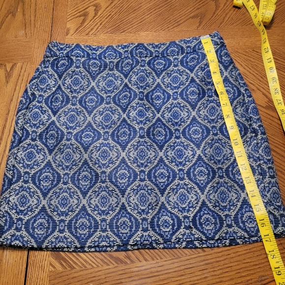 J. Crew blue mini skirt size 6 - Picture 5 of 6